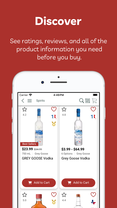 Campus West Liquors Inc iPhone screenshot 3 - Shopping app