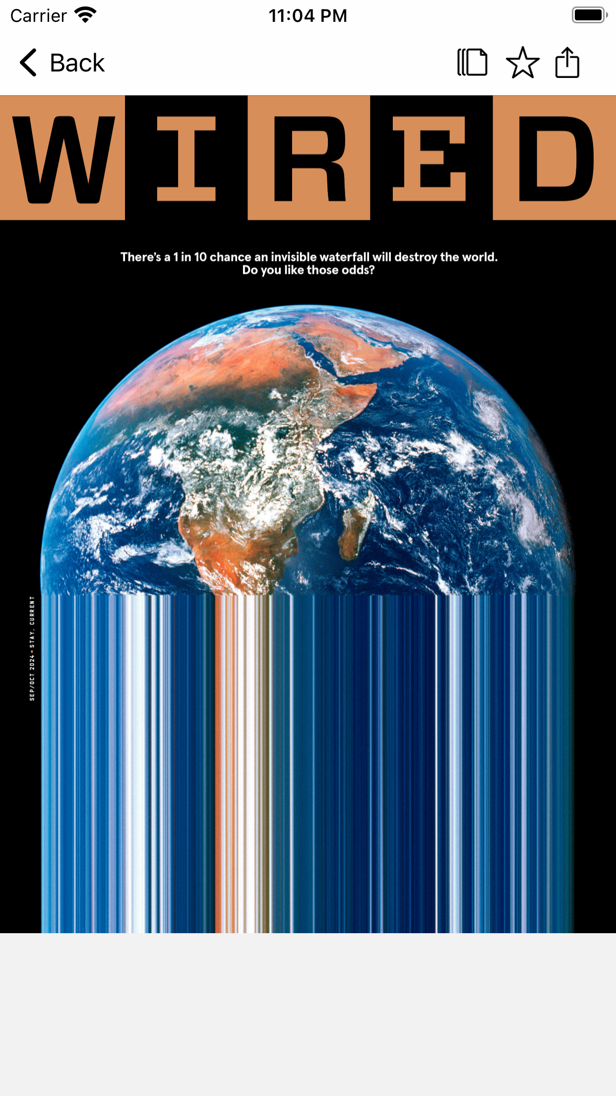 WIRED Magazine screenshot 1