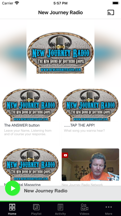 Screenshot #1 pour New Journey Radio