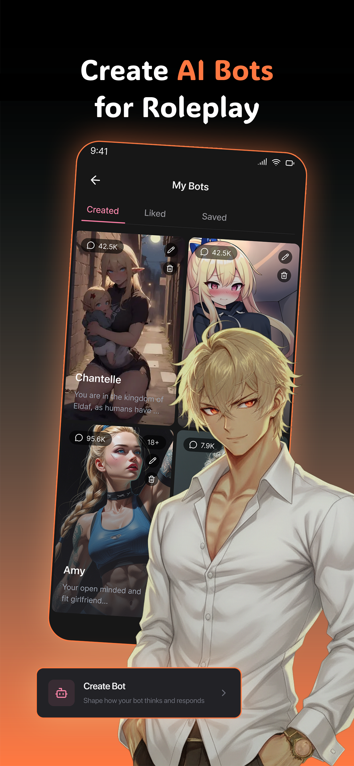 Spark – AI Roleplay Chat screenshot 4