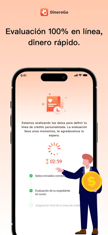 DineroGo-Préstamo fácil screenshot 4 of 5
