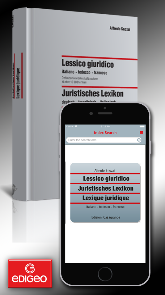 #1. Legal lexicon i 3 languages (iOS) 由: Edigeo S.r.l.