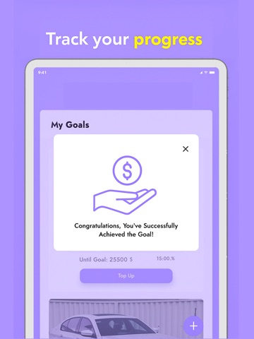 MoneyGoal+ ipad screenshot 4