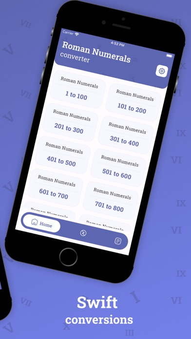 Screenshot #2 pour Roman Numerals Generator