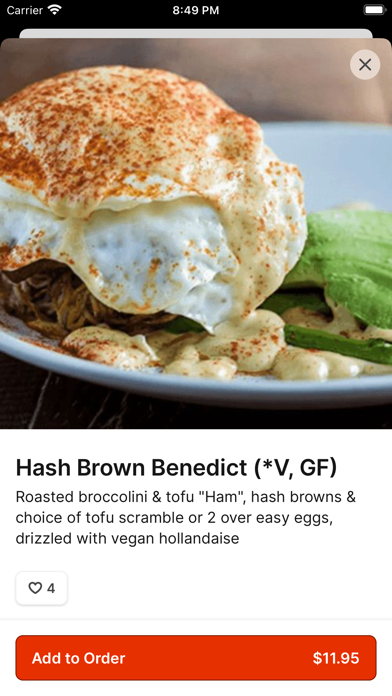 Beerline Cafe iPhone screenshot 4 - Food & Drink app