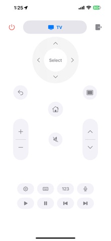 Universal Remote (TV) iPhone screenshot