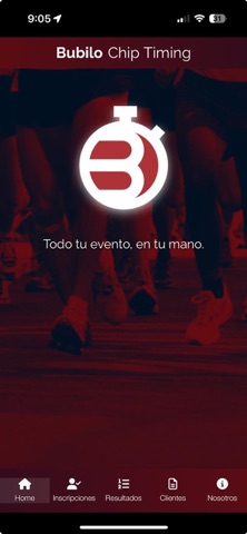 Bubilo Chip Timing Screenshot 2 of 4