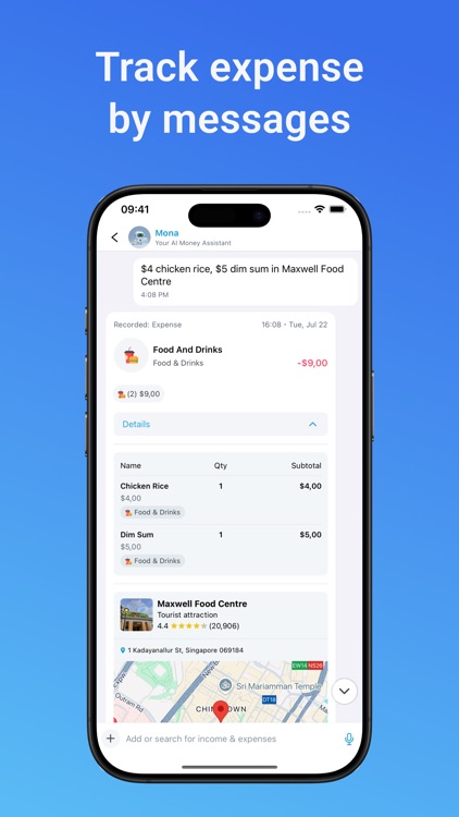 Mona AI - Money Tracker
