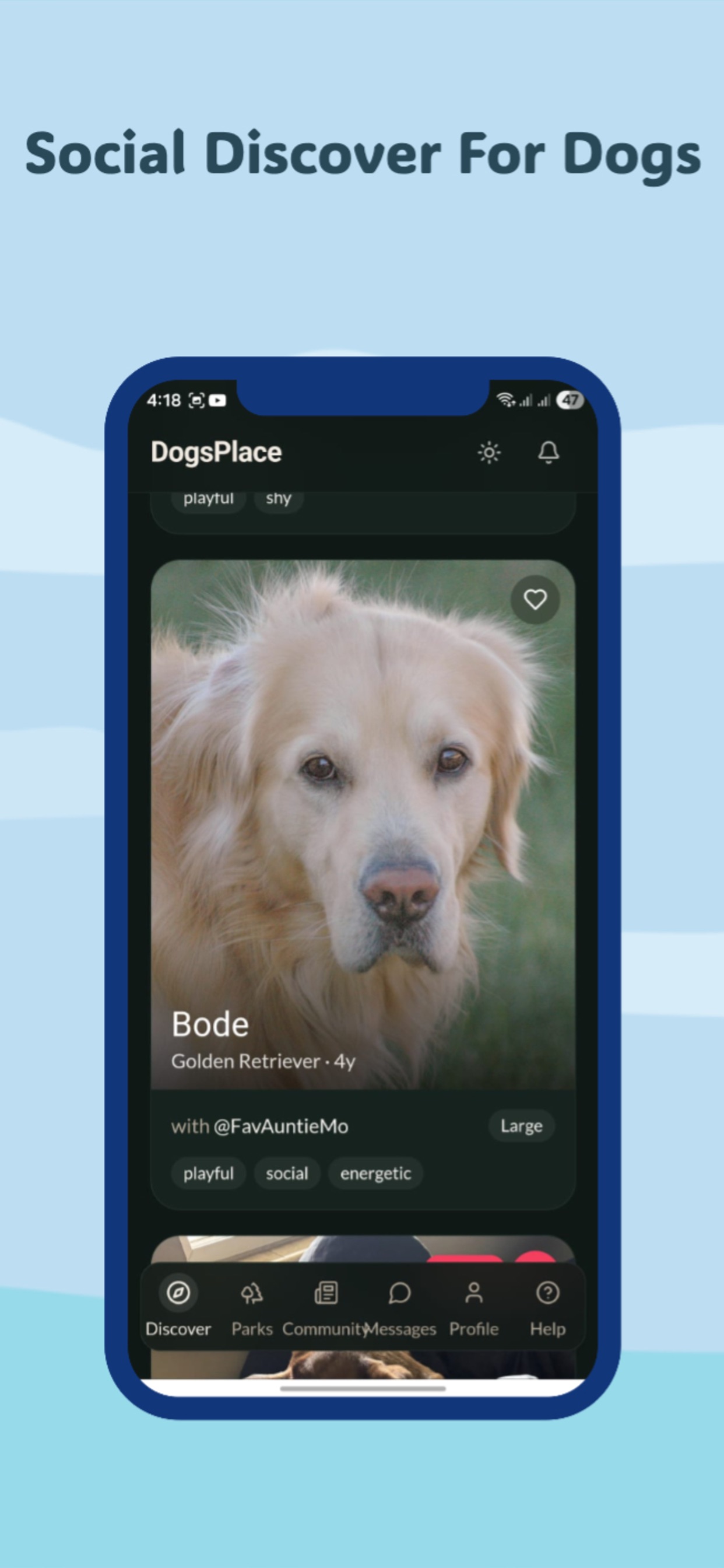 Screenshot 2 of DogsPlace: Dogs communication