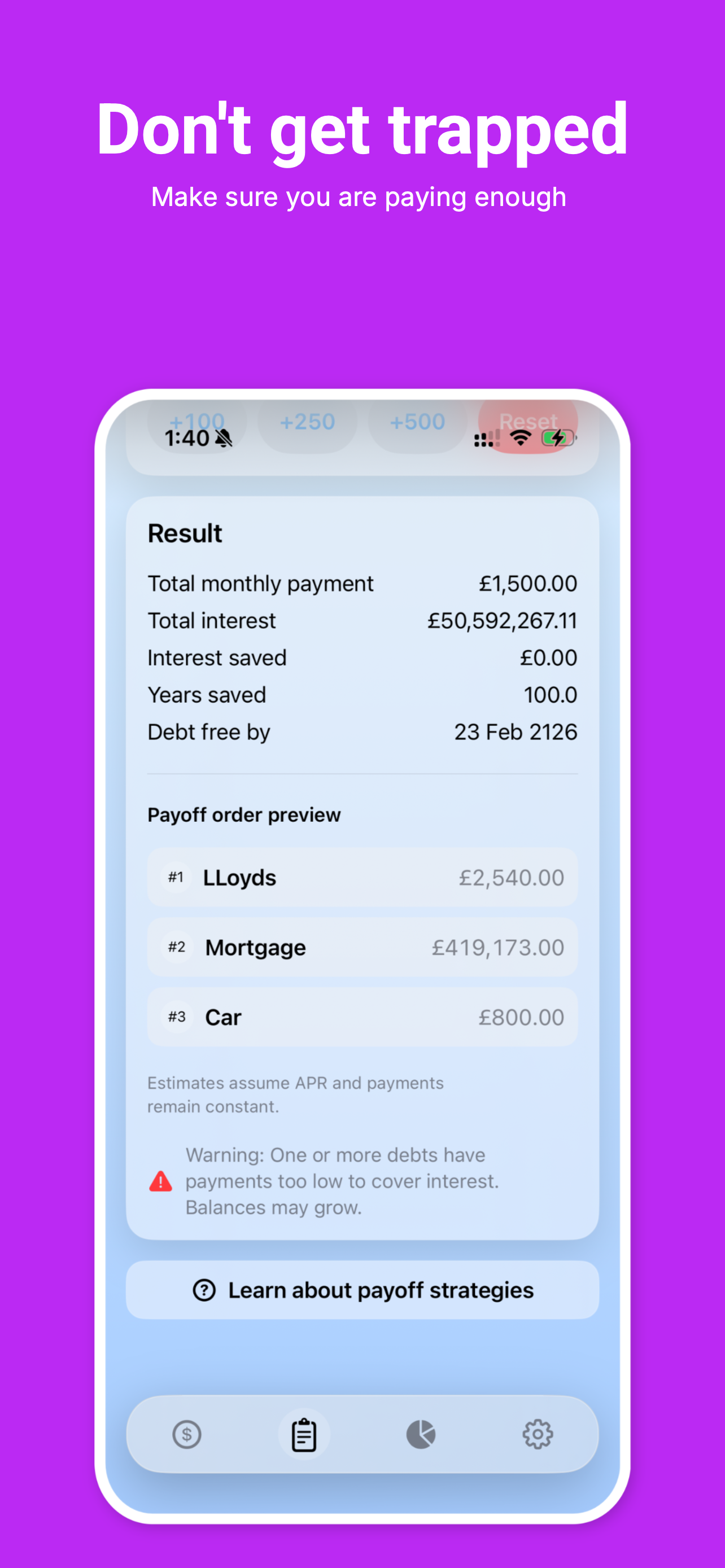 Track Debt Free: DebtBuddy screenshot 6