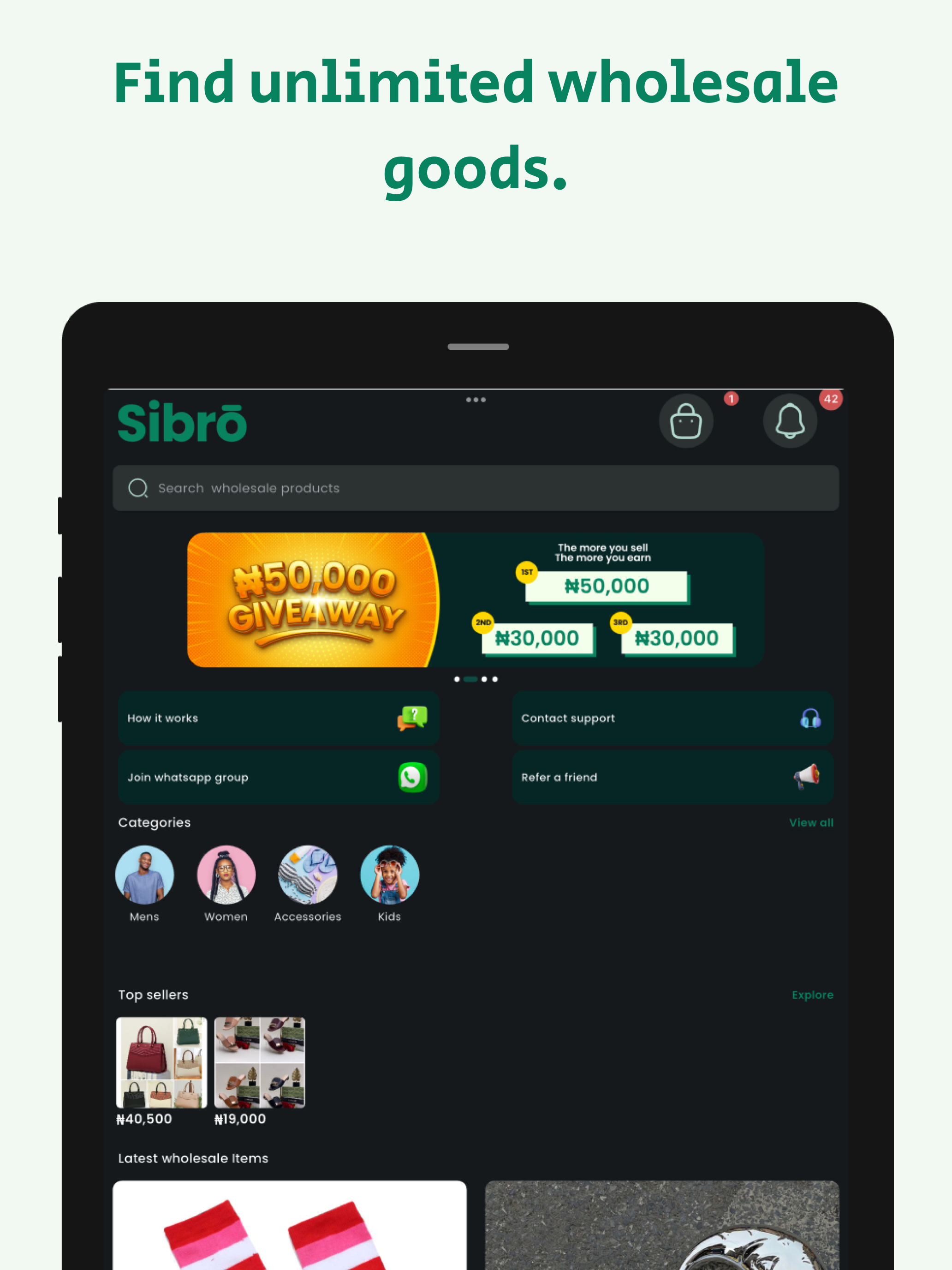 Sibro - sell from home