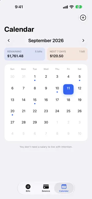 Bills & Balance screenshot 3