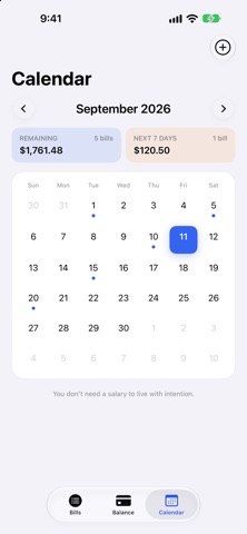 Bills & Balance Screenshot 3 of 3