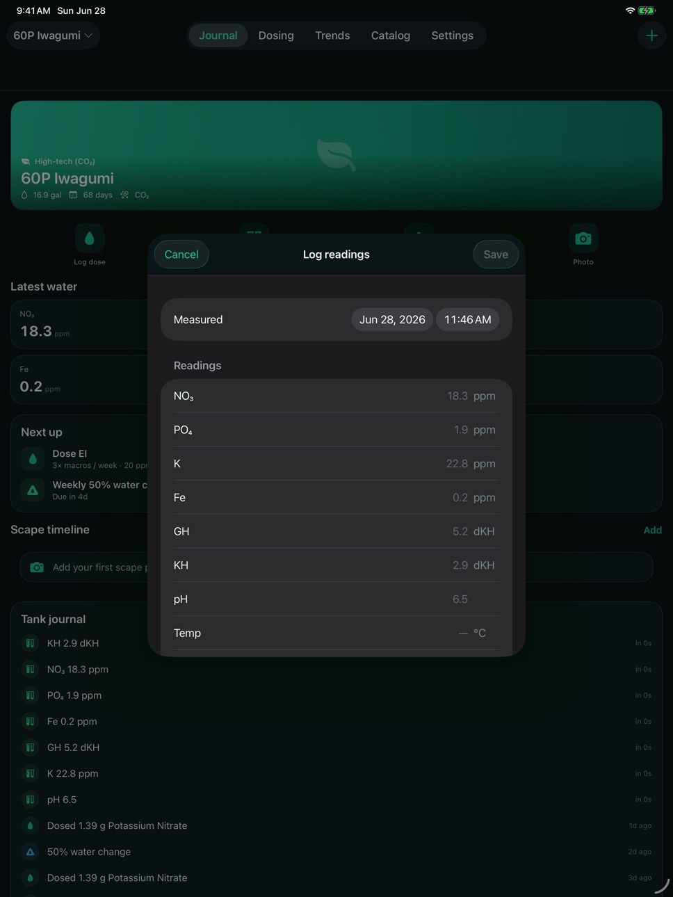 iPad screenshot