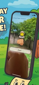 Rock Paper Scissors 3D & AR screenshot