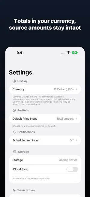 Wallnut - Finance Manager screenshot 4