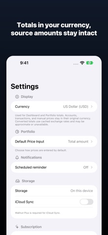 Wallnut - Finance Manager Screenshot 4 of 4