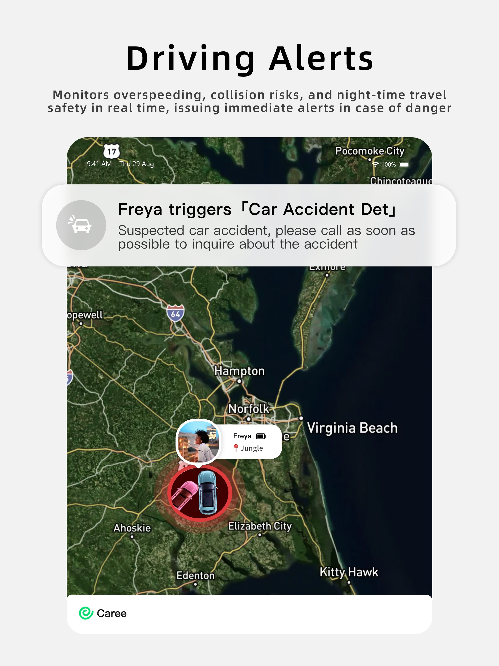 Caree: Stay Connected & Safe screenshot 12