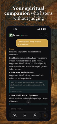 Huzur - Quran AI, Prayer Times screenshot 5