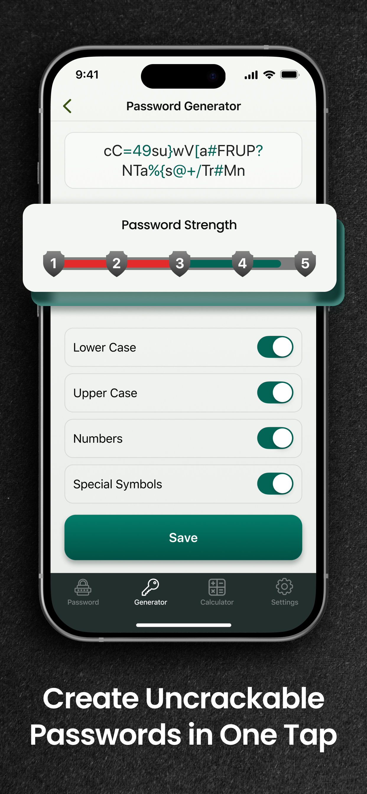 Web Security: Password Manager screenshot 5
