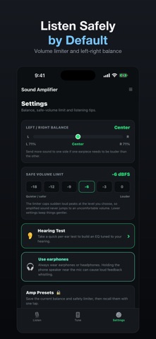 Sound Amplifier + Screenshot 2 of 3