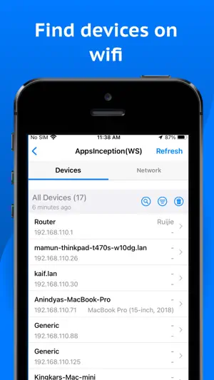 Network Analyzer: WiFi Scanner screenshot 2