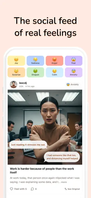Re:feel - AI Mood Journal&Feed screenshot 1