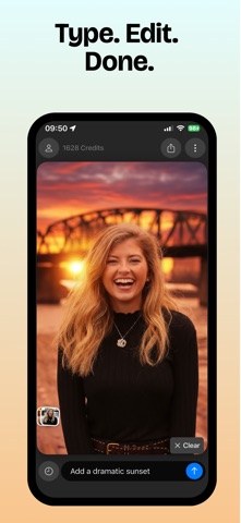 ImageChat AI - AI Photo Editor iPhone screenshot
