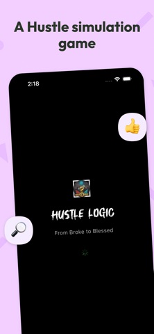 Hustle Logic - Life of Choices iPhone screenshot