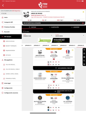 Afición FBM iPad screenshot 3
