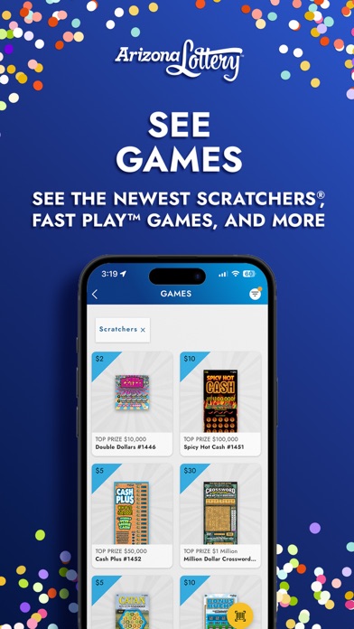 AZ Lottery Players Club Screenshot