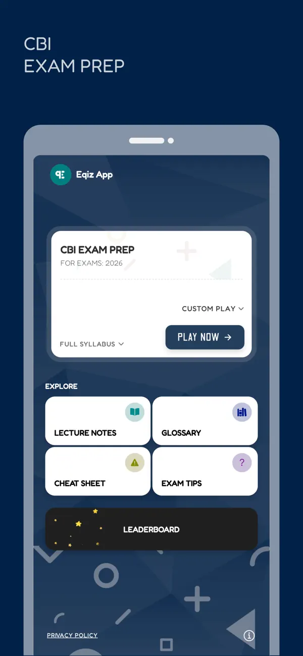 Screenshot #1 pour Chartered Banker Prep: with AI