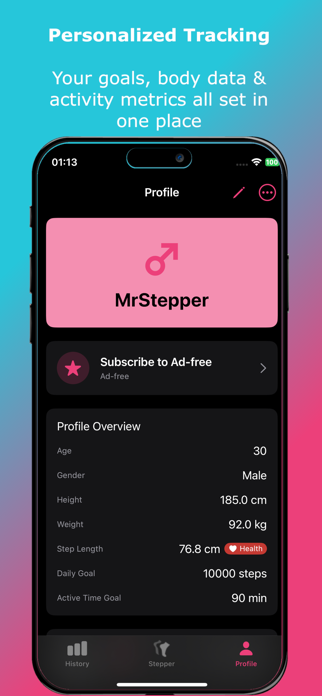 Simple Stepper: Step Counter Screenshot 9 of 9