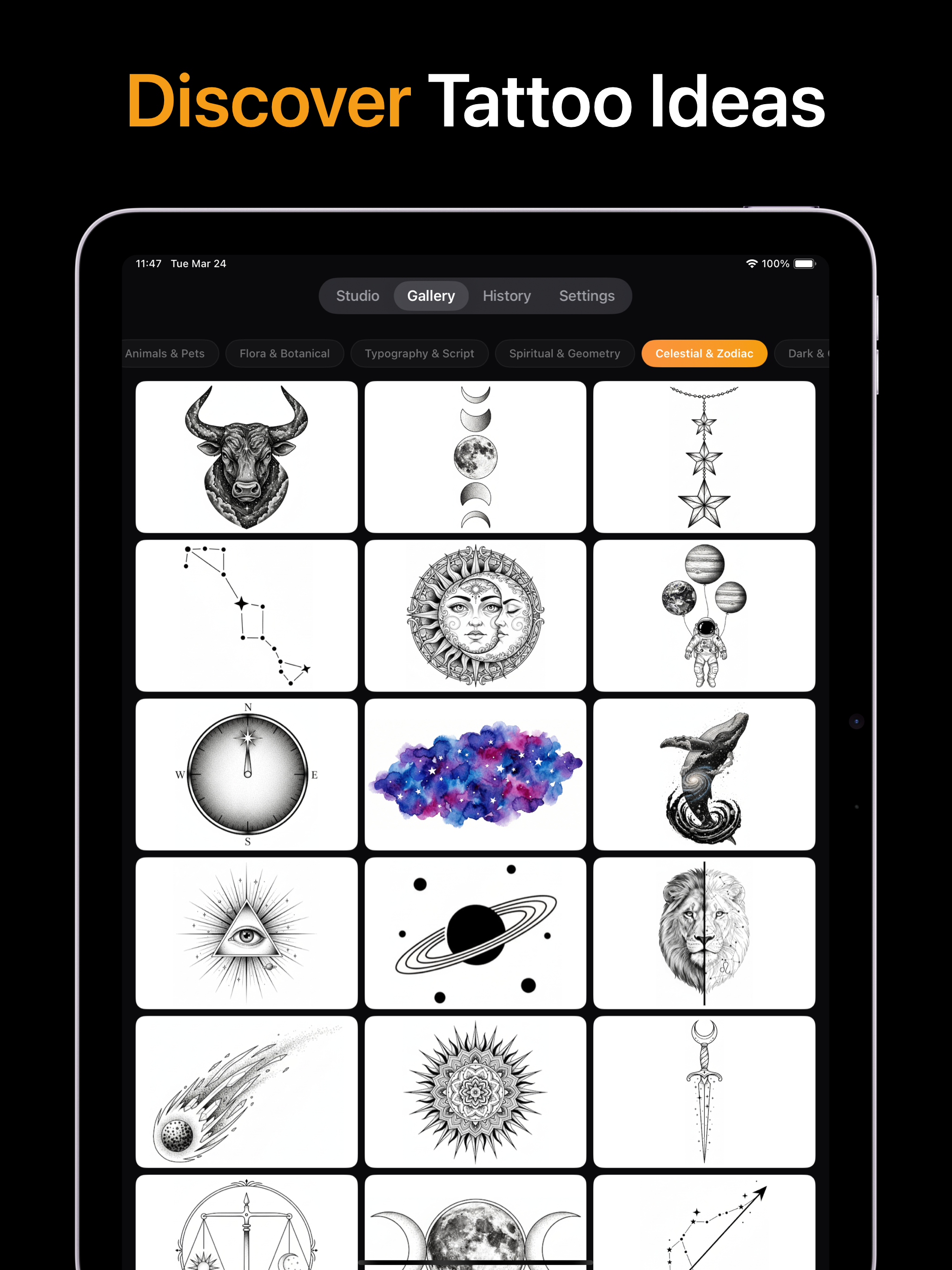 Etch: AI Tattoo Design & Maker