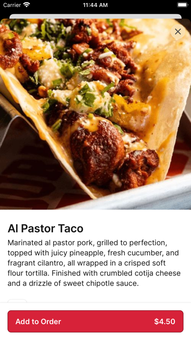 Jurassic Tacos iPhone screenshot 4 - Food & Drink app