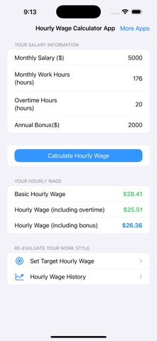 时薪计算器 : Pay Rate screenshot
