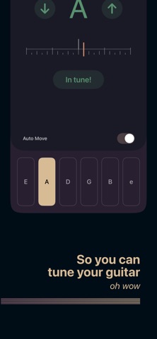 Guitar Tuner by Frido screenshot