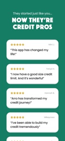 Arro: Build & Grow Credit screenshot