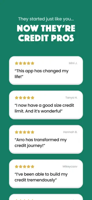 Arro: Build & Grow Credit screenshot 4