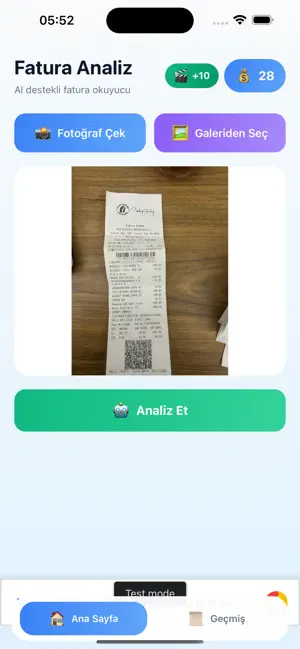 Fatura Analiz screenshot 3