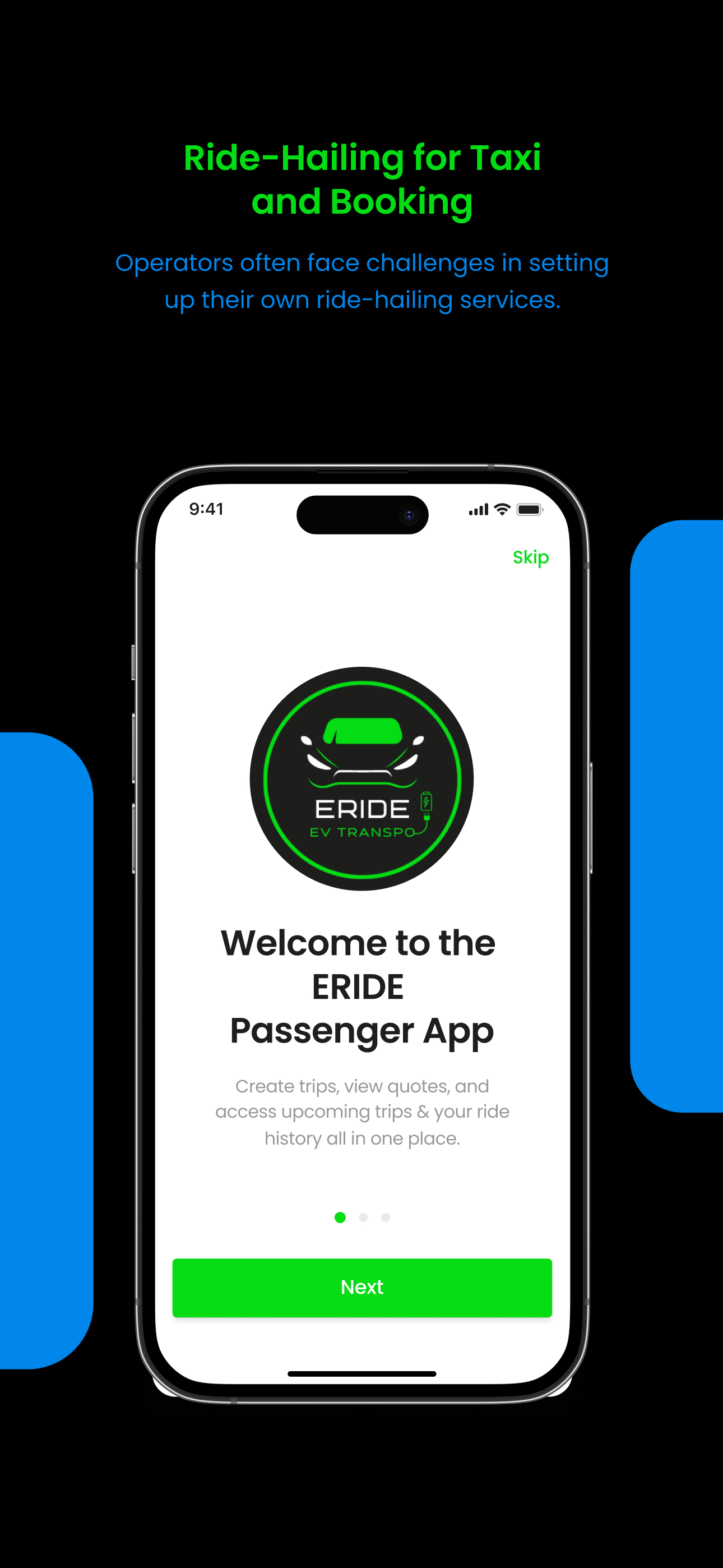 ERide Passenger App