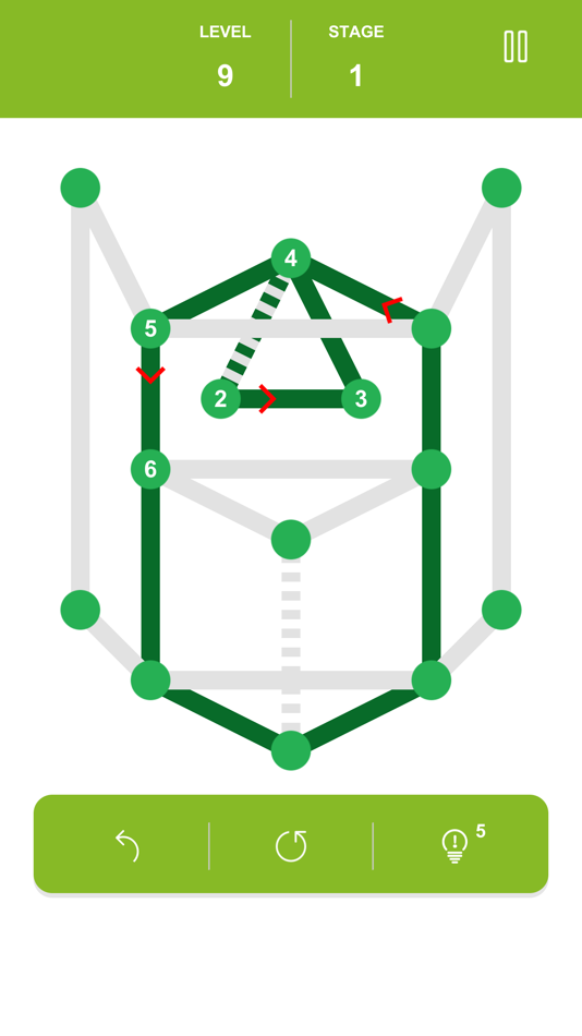 #4. One Line - Offline Games (iOS) 由: 勇 雷