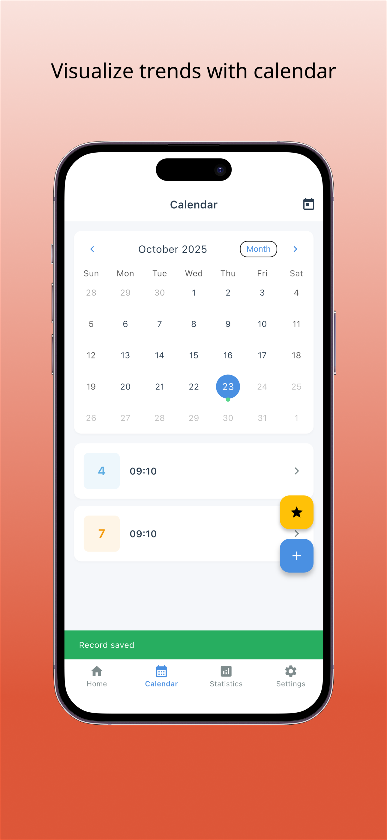 HeadacheLog - Headache Patt... screenshot 2