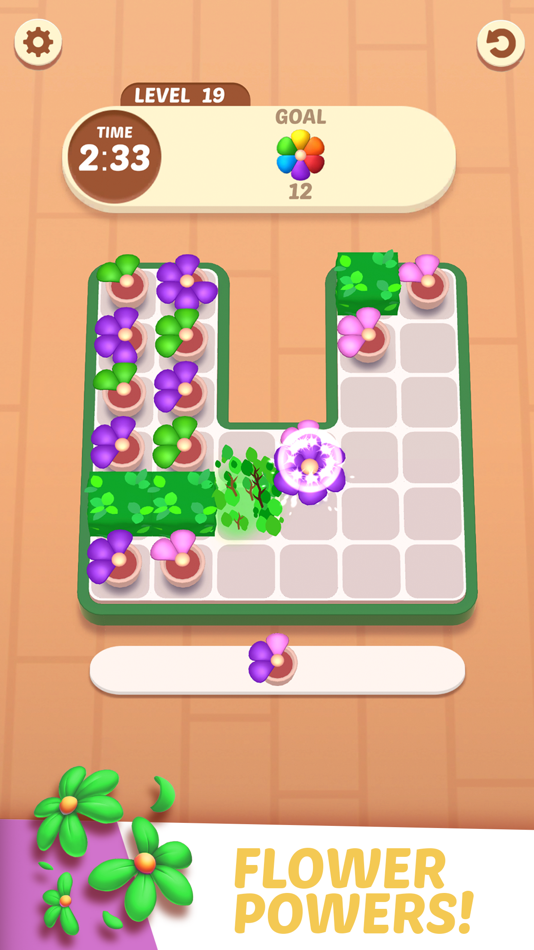 #3. Flower Stack (iOS) 由: Furious Avocado D.O.O.