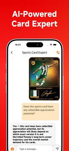 StarBoost: Sports Card Scanner iPhone screenshot