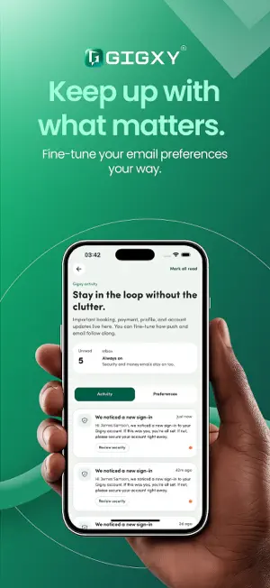 Gigxy - Find Musicians screenshot 4