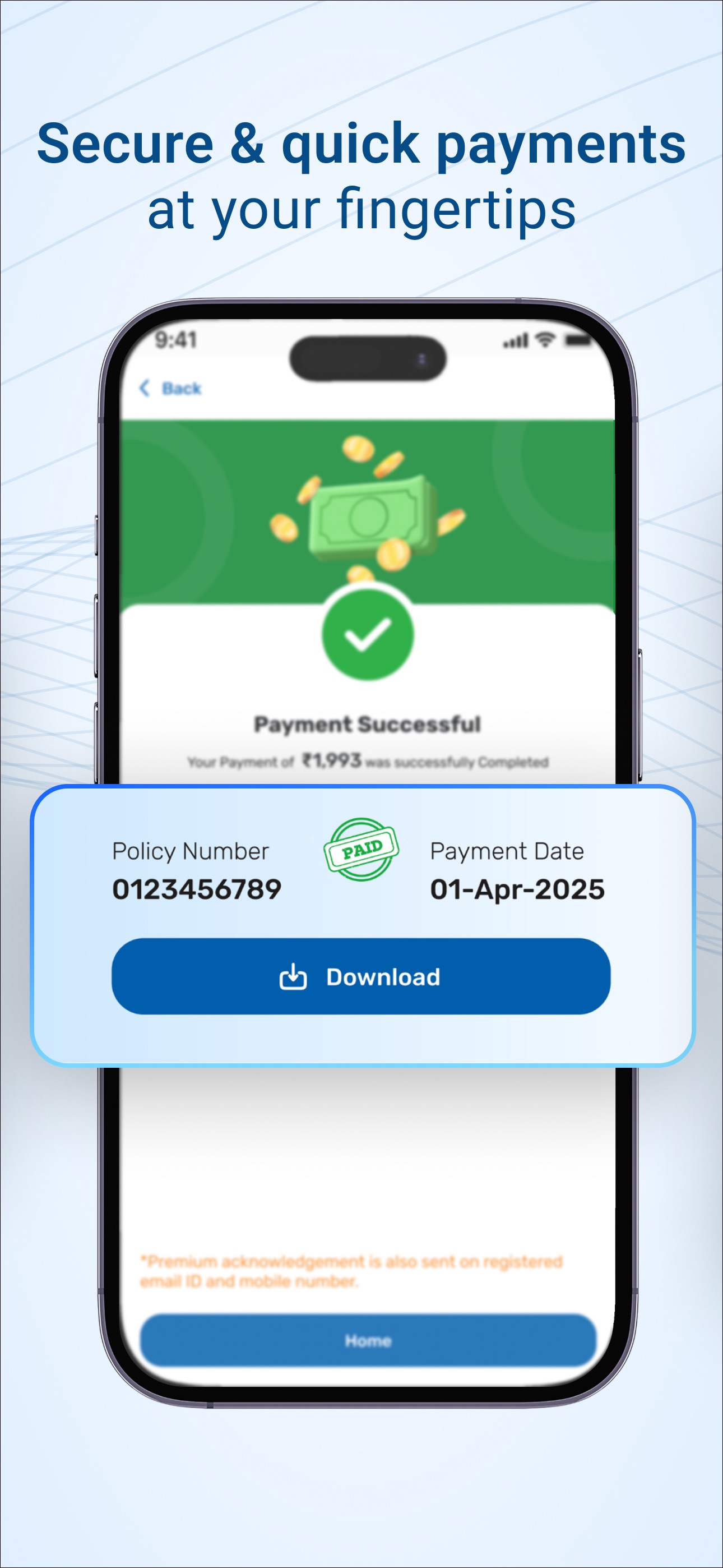 Screenshot 4 of Bajaj Life Insurance
