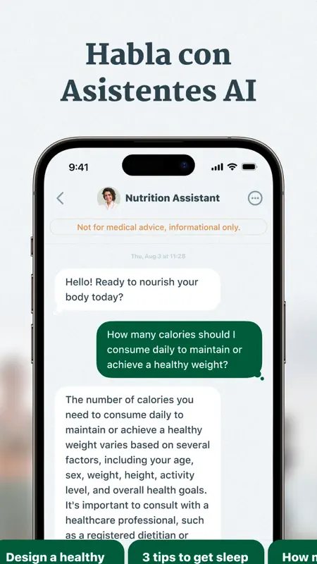 BalanceMe-Salud AI&Autocuidado screenshot 7 of 9