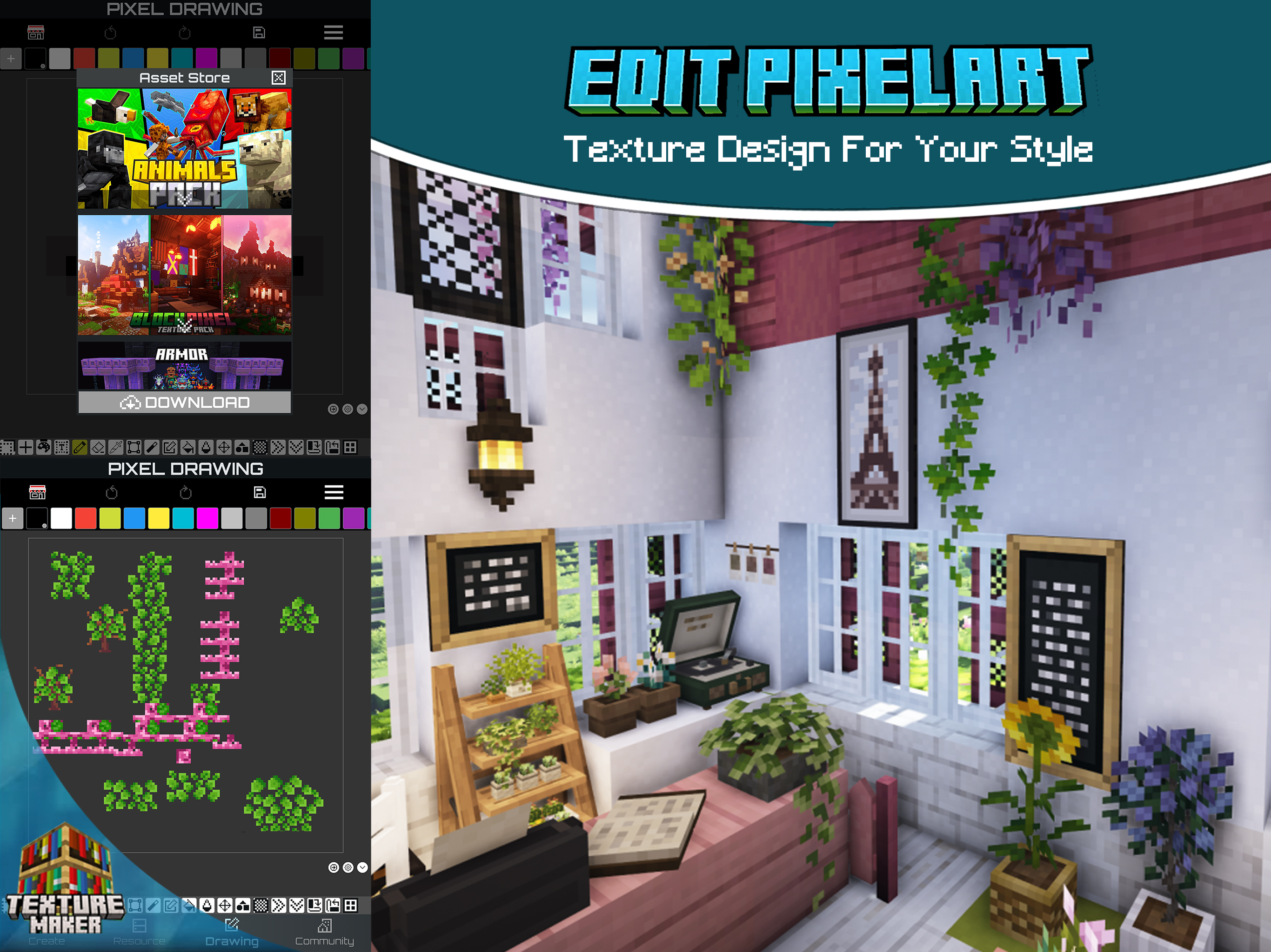 Texture maker for Minecraft PE