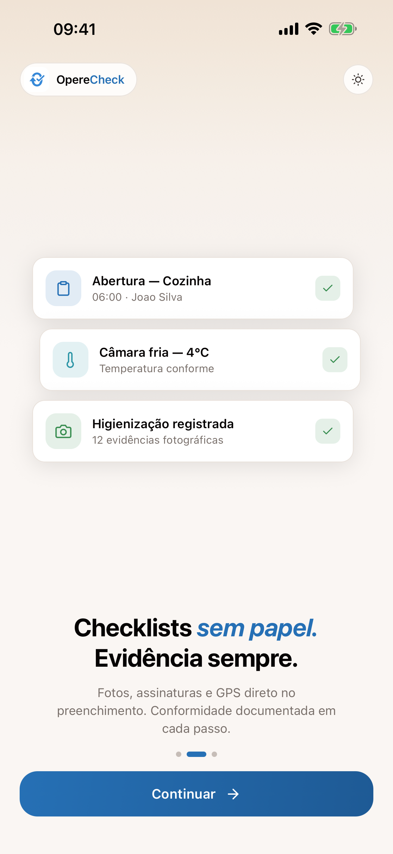 Operecheck screenshot 3